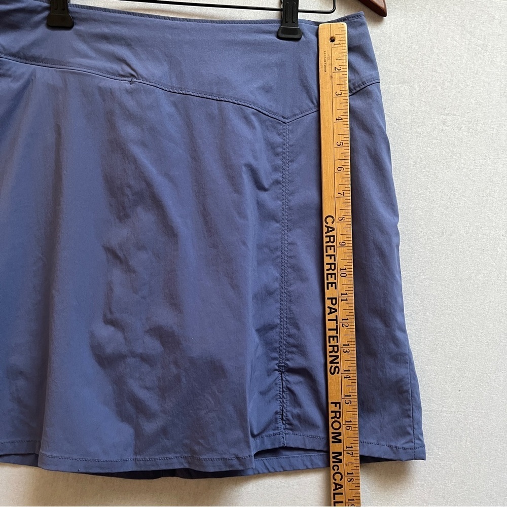 Patagonia Inter-Continental Hideaway Skort Blue Hiking Outdoor Women's Sz 6 - Picture 6 of 7
